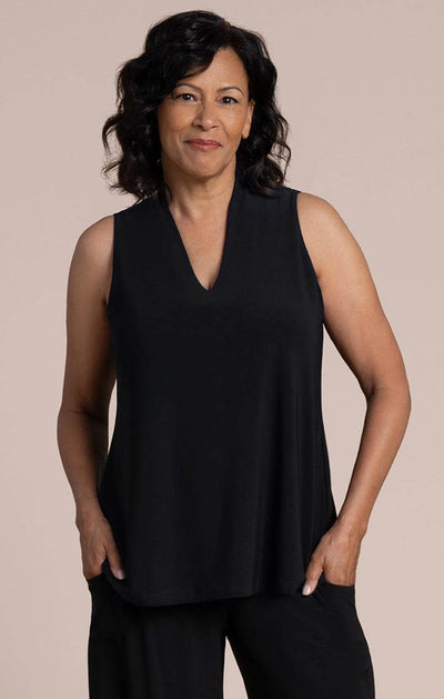 Deep-V Trapeze Tank Top - Dream Pants